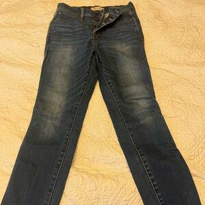 Madewell skinny jeans